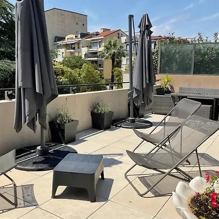 Toit Terrasse Dans Avec Piscine Apartment